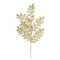 View 22" Gold Glitter Honey Locust Spray (6 pack)