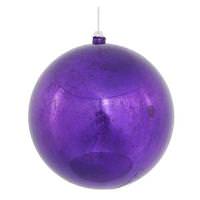 Vickerman 12" Purple Shiny Mercury Ball Ornament