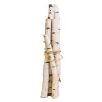 Vickerman 48" Artificial Birch Pole Planter (Set of 5)