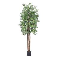 Vickerman 72" Potted Artificial Heartand Japanese Maple Tree