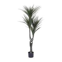 Vickerman 48" Artificial Giant Yucca Tree in Black Pot