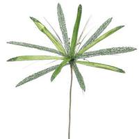 Vickerman 24" Artificial Lime Velvet Papyrus Flower (3 pack)