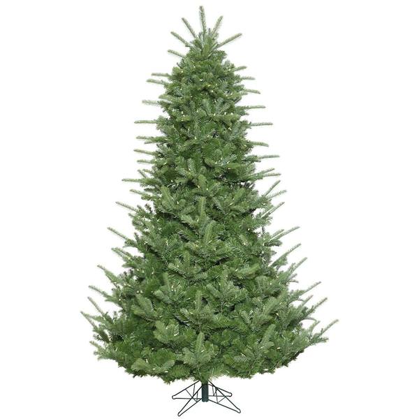12' x 104" Artificial Sheridan Spruce Tree with 2,100 Warm White LED Lights