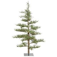 Vickerman 6' x 47" Artificial Crestview Pine Tree with 150 Clear Lights