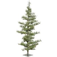 Vickerman 9' x 55" Artificial Crestview Pine Tree with 300 Warm White LED Lights