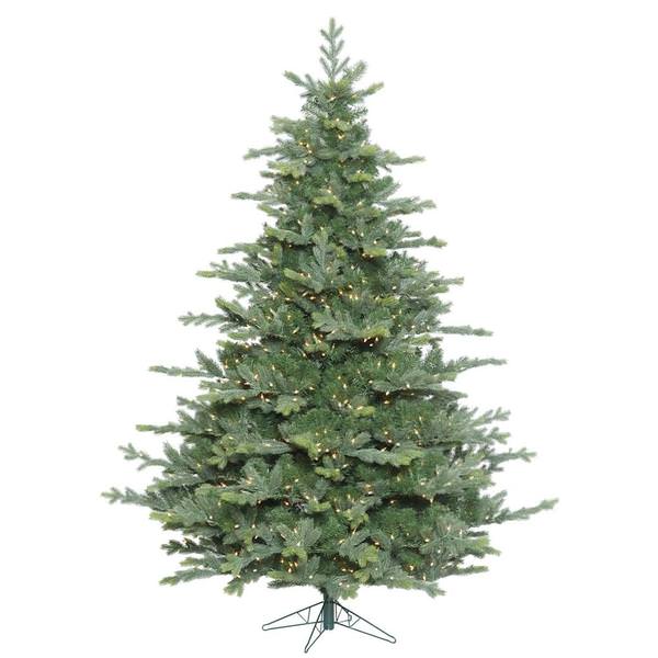 9' x 76'' Artificial Manchester Spruce Tree 1,400 Clear Miniature Lights