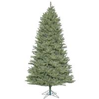 Vickerman 3.5' x 30" Artificial Slim Colorado Spruce 150 Warm White Italian LED Lights