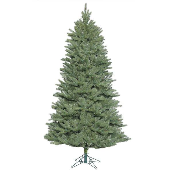 12' x 80" Artificial Slim Colorado Blue Spruce Tree