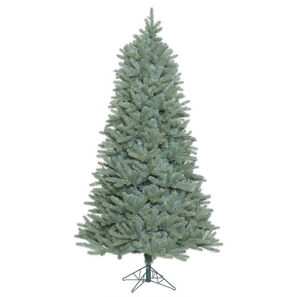 12' x 80" Artificial Slim Colorado Blue Spruce Tree