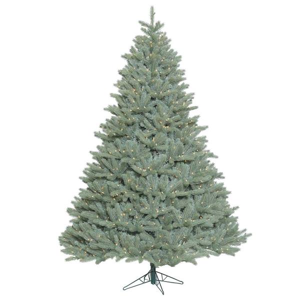 12' x 94" Artificial Colorado Blue Spruce Tree with 2,650 Clear Lights