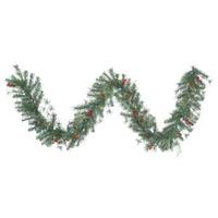 Vickerman 9' Artificial Bristol Pine Garland with 50 Clear Lights