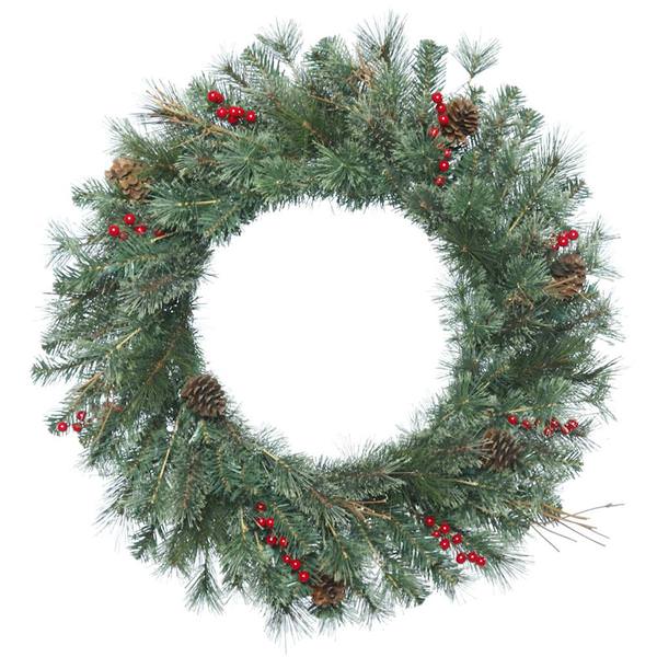 30" Artificial Bristol Pine Wreath