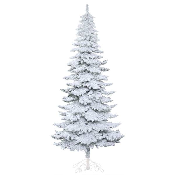 5' x 28" Artificial Snowy Alpine Tree