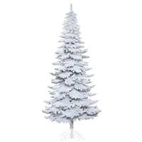 Vickerman 5' x 28" Artificial Snowy Alpine Tree