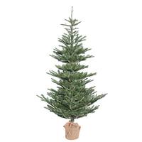 Vickerman 4' x 32" Artificial Alberta Blue Spruce Tree with 150 Warm White LED Lights