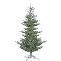 Vickerman 6' x 48" Artificial Alberta Spruce Tree with 300 Multi Color LED Lights