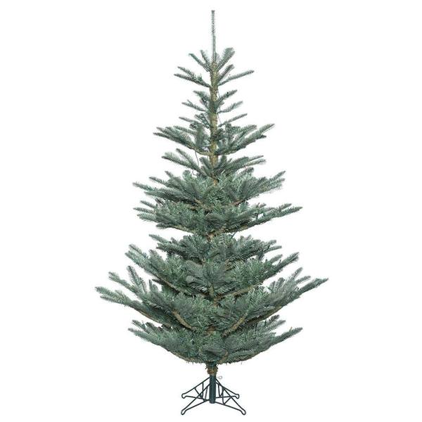 4' x 32" Artificial Alberta Blue Spruce Tree