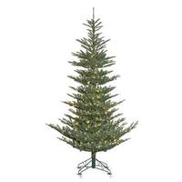 Vickerman 10' x 74" Artificial Alberta Blue Spruce Tree with 800 Warm White LED Lights