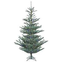 Vickerman 10' x 74" Artificial Alberta Blue Spruce Tree with 800 Multi-Color LED Lights