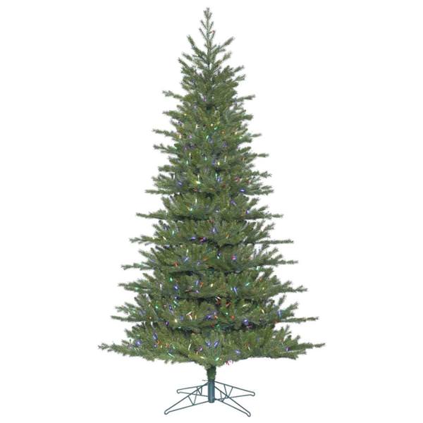 3.5' x 27" Artificial Eastern Frasier Fir Tree with 100 Multi Color LED Lights