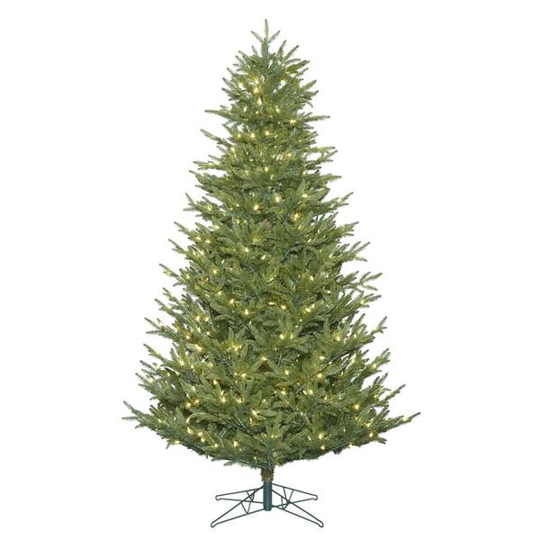 7.5' x 56" Artificial Deluxe Frasier Fir Tree with 700 Warm White LED Lights