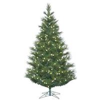 Vickerman 12' x 80" Artificial Norway Pine Tree with 1,250 Warm White LED C7 Lights