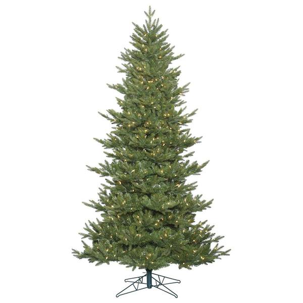 10' x 60" Artificial Hawthorne Frasier Fir Tree with 1,000 Clear Lights