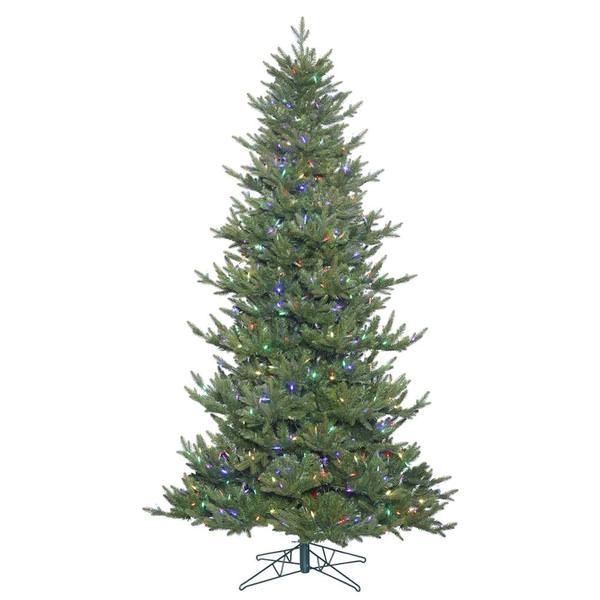 15' x 80" Artificial Hawthorne Frasier Fir Tree with 2,550 Multi Color LED Lights