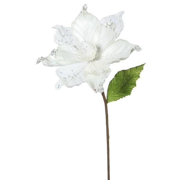 22" Artificial Cream Magnolia Flower (6 pack)
