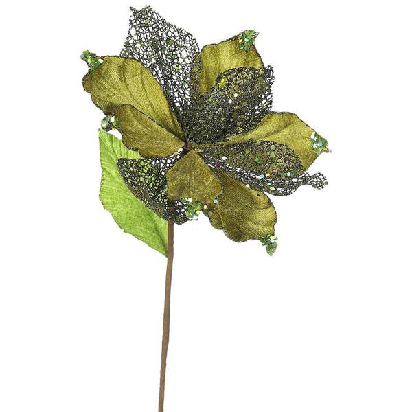 22" Artificial Olive Magnolia with 8" Flower Head