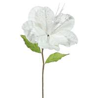 Vickerman 22" Artificial Cream Amaryllis Flower (6 pack)