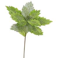 Vickerman 22" Artificial Lime Poinsettia with 15" Flower Head