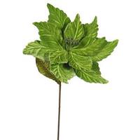 Vickerman 22" Artificial Lime Poinsettia with 12" Flower Head