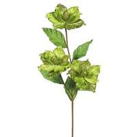 Vickerman 33" Artificial Lime Magnolia with 4" Flower Heads