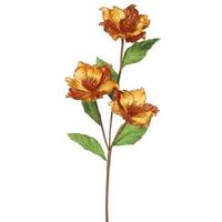Vickerman 33" Artificial Copper Magnolia with 4" Flower Heads