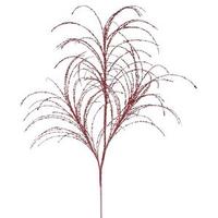 Vickerman 34" Red Glitter Grass Spray (6 pack)