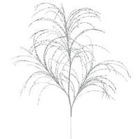 Vickerman 34" Silver Glitter Grass Spray (6 pack)