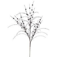 Vickerman 3' Mocha Glitter Berry Spray (6 pack)