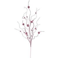 Vickerman 37" Mauve Glitter Ball Spray (6 pack)