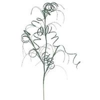 Vickerman 35" Emerald Glitter Curly Spray