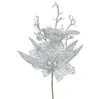 Silver Colored Christmas Picks and Sprays