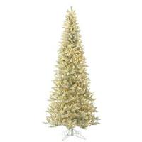 Vickerman 3.5' x 23" Platinum Fir Tree with 250 Warm White LED Lights