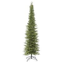 Vickerman 3.5' x 20" Artificial Bixley Pencil Fir Tree with 150 Clear Lights
