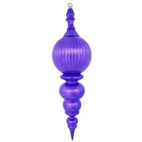 Vickerman 28" Purple Shiny Finial Ornament