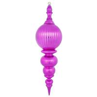 Vickerman 28" Cerise Shiny Finial Ornament
