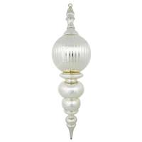 Vickerman 28" Champagne Shiny Finial Ornament