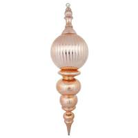 Vickerman 28" Sand Gold Shiny Finial Ornament