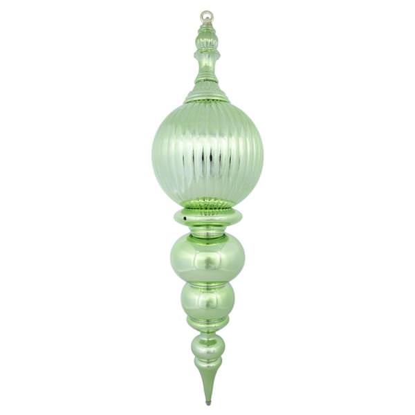 28" Celadon Shiny Finial Ornament