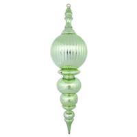 Vickerman 28" Celadon Shiny Finial Ornament
