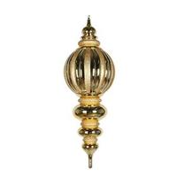 Vickerman 35" Gold Shiny Glitter Finial Ornament
